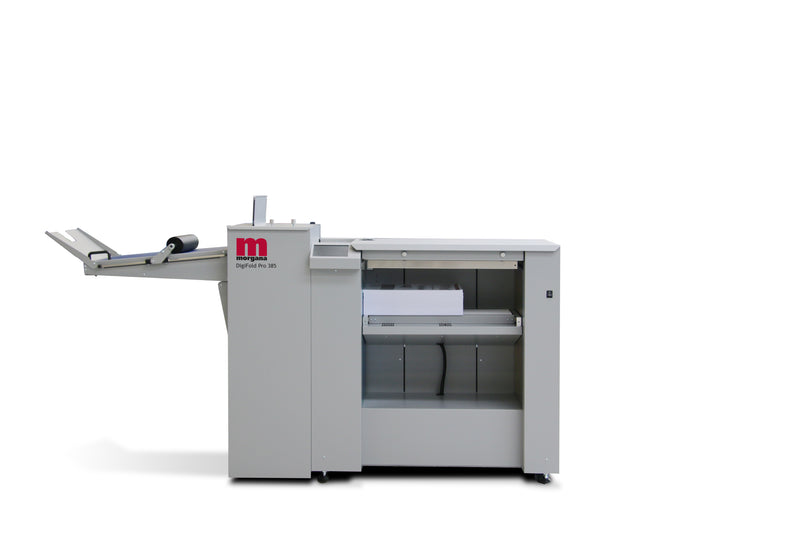 Morgana DigiFold Pro 385 Paper Folding & Creasing Machine with Deep Pile Feeder Paper Folder Bindery Solutions