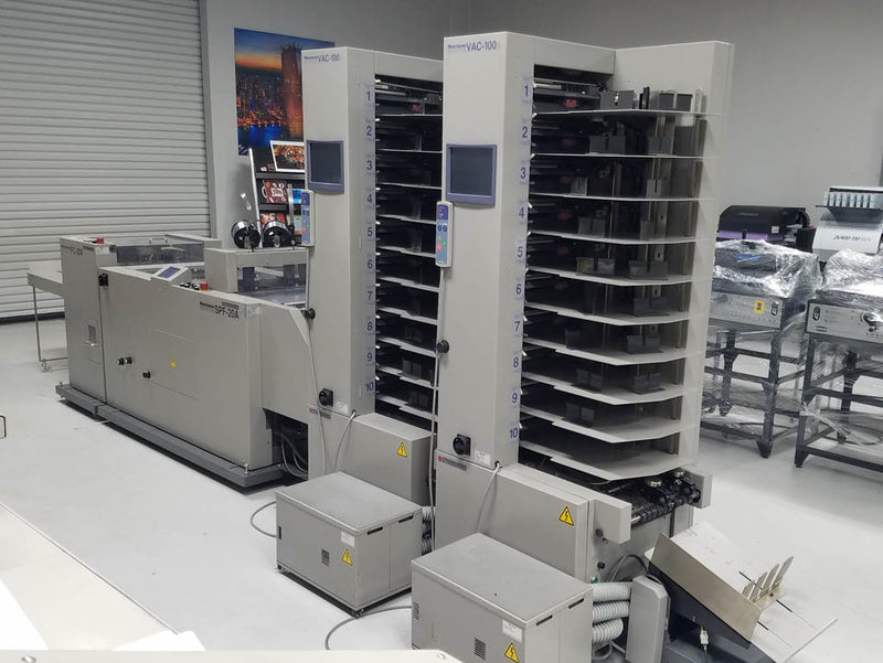 Horizon VAC-100 SPF FC-20A Collator and Bookletmaker Binding Machine Bindery Solutions