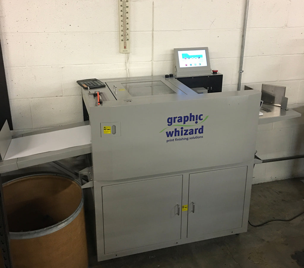 Graphic Whizard PT 335SCC Multi Creaser Folder Machine Bindery Solutions