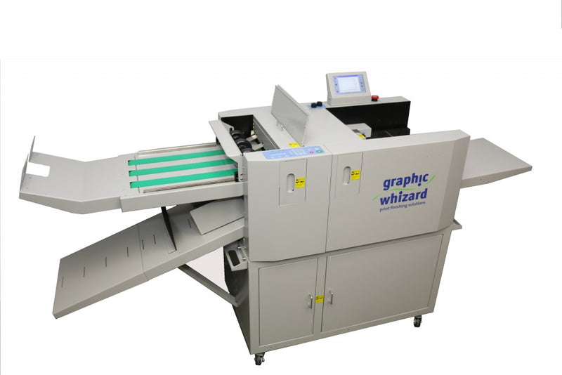 Graphic Whizard PT 335AKF Automatic Creaser Knife Folder Machine Paper Folder Creaser Bindery Solutions