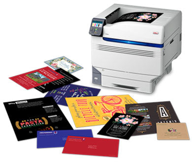OKI C942 5 Color LED Digital Press Printer Bindery Solutions