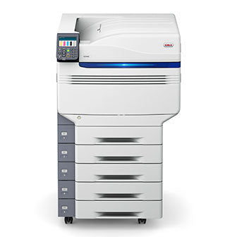 OKI C942 5 Color LED Digital Press Printer Bindery Solutions