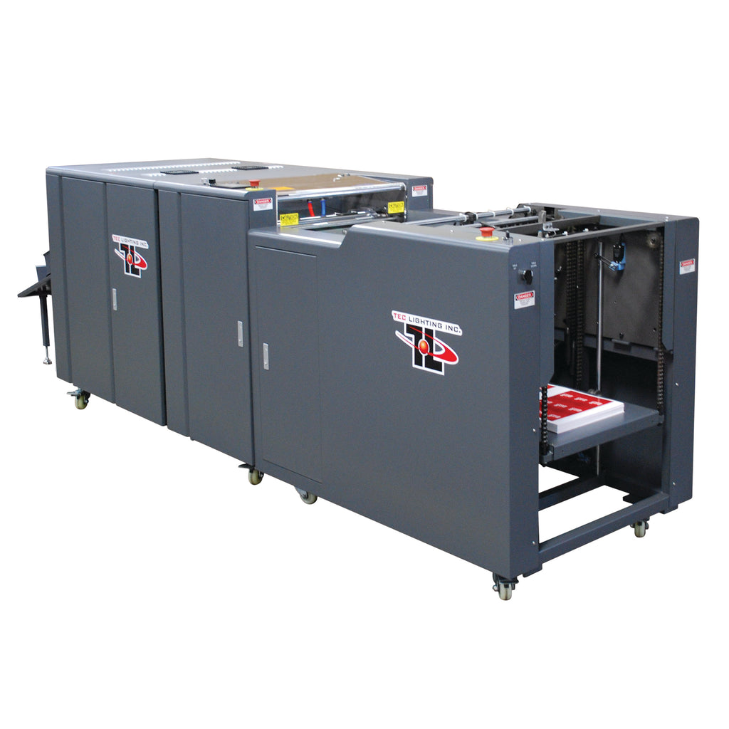 Tec Lighting TruCoat Auto Fed UV Coater Bindery Solutions