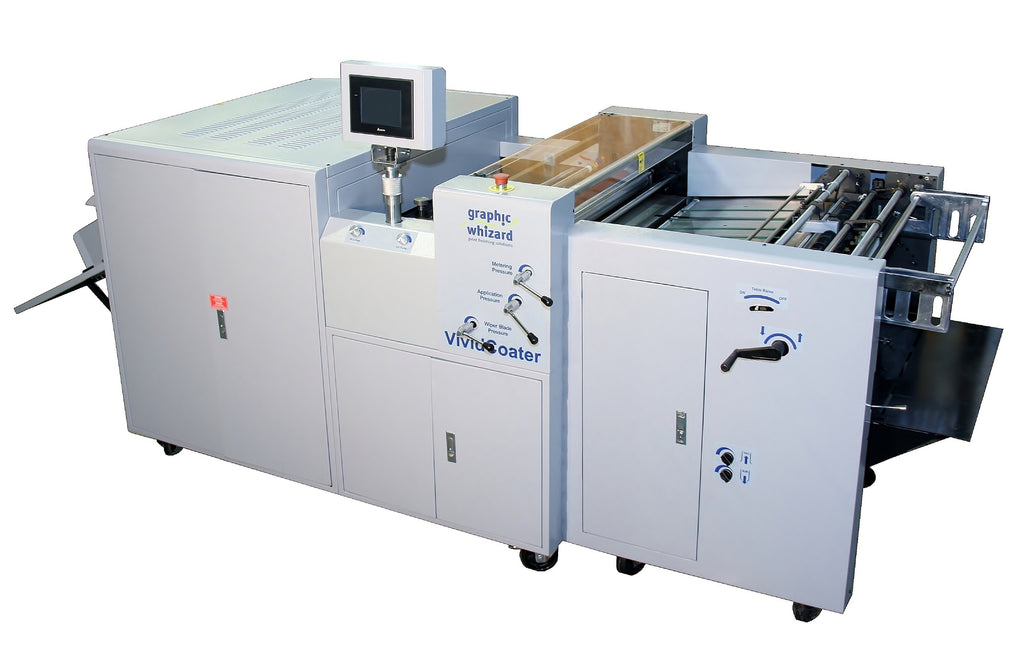 Graphic Whizard VividCoater XDC 480A (Automatic Feed) UV Coater Bindery Solutions