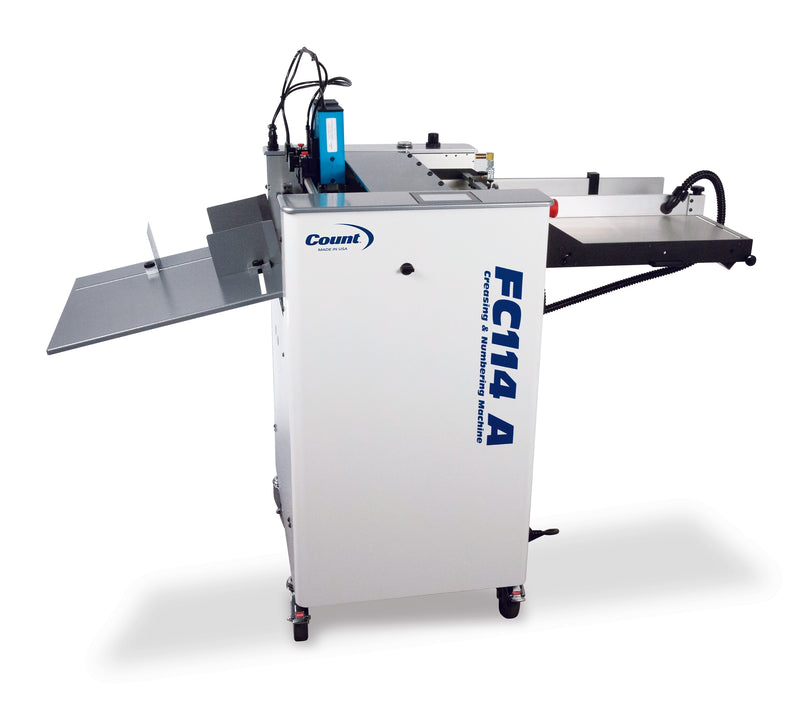 Count FC114A Numbering Perforating Creasing Machine